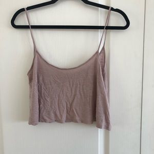 Lavender Crop Top
